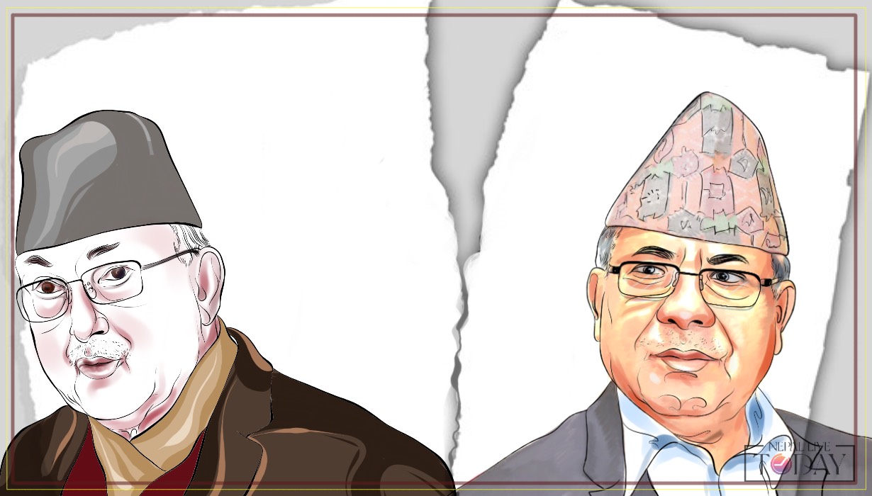KP Oli Madhav Nepal